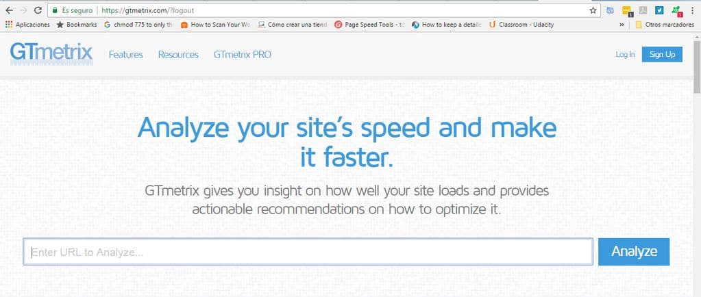 como sacar partido a gtmetrix